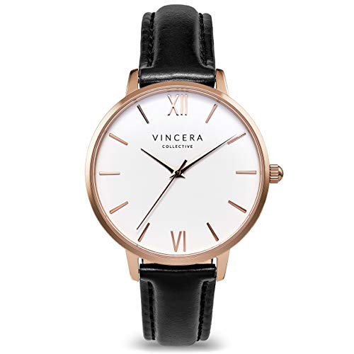 Vincero Women’s Eros Luxury Watch 38mm Quartz Movement Rose Gold