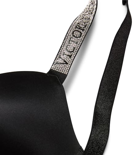 Victoria's Secret Very Sexy Shine Strap Push-Up Bra, Black Shine, 32D - image 7