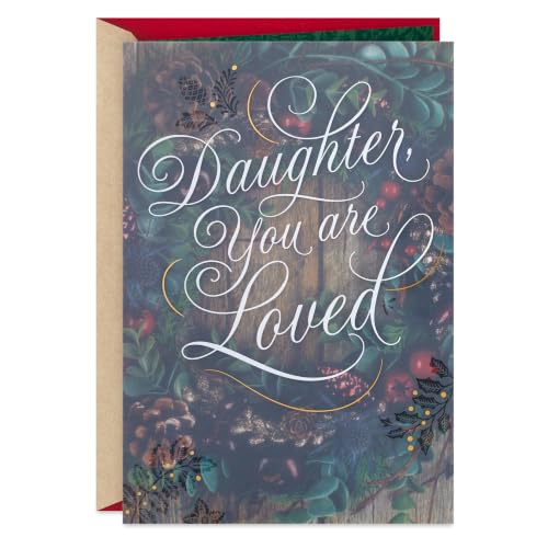 Hallmark Christmas Card for Daughter (You are Loved)