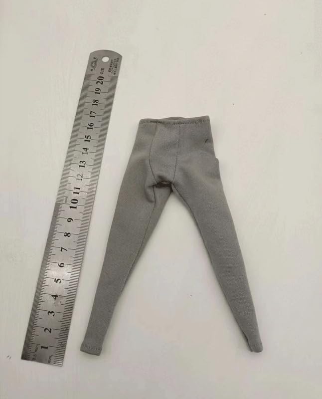1/6 Scale Sodier Clothes Accessories Tights Pants Trousers Model for 12" Male (Red)