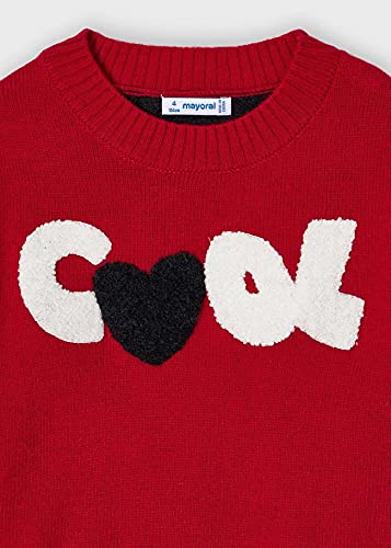 Mayoral Sweater for Girls Red3