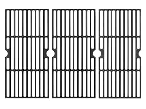 WELL GRILL 43x63cm Grill Grates for CharBroil Gas2Coal 3 Burner, Charbroil Advantage 4 Burner, Cast Iron Cooking Grates Accessories for Barbecook Siesta, Landmann Triton 3 & 4 Gas Grills