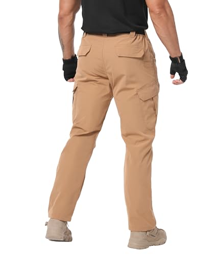 Arunlluta Men's Tactical Pants Ripstop - Lightweight EDC Hiking Work Pants - image 2