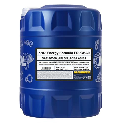 MANNOL 7707 Energy Formula FR 5W-30 20 L