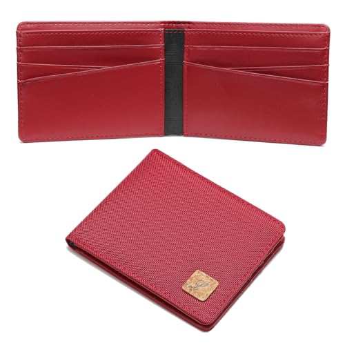 Image of Lanyani Minimalist Fabric Wallet Bifold RFID Blocking
