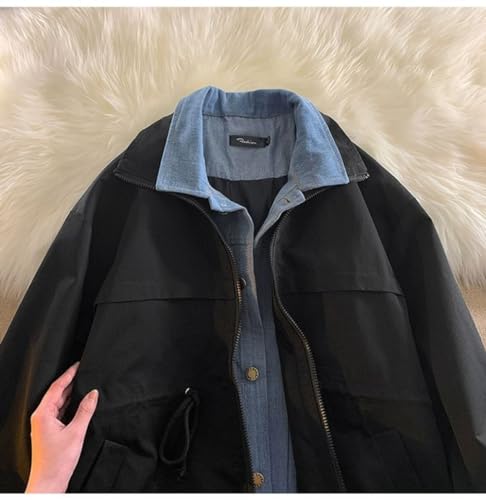 Unisex Varsity Jacket, Layered Look Winter Jackets for Men and Women Streetwear Bomber Coats3