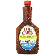 Log Cabin Sugar Free Syrup, 24 Fl Oz Pack of 4