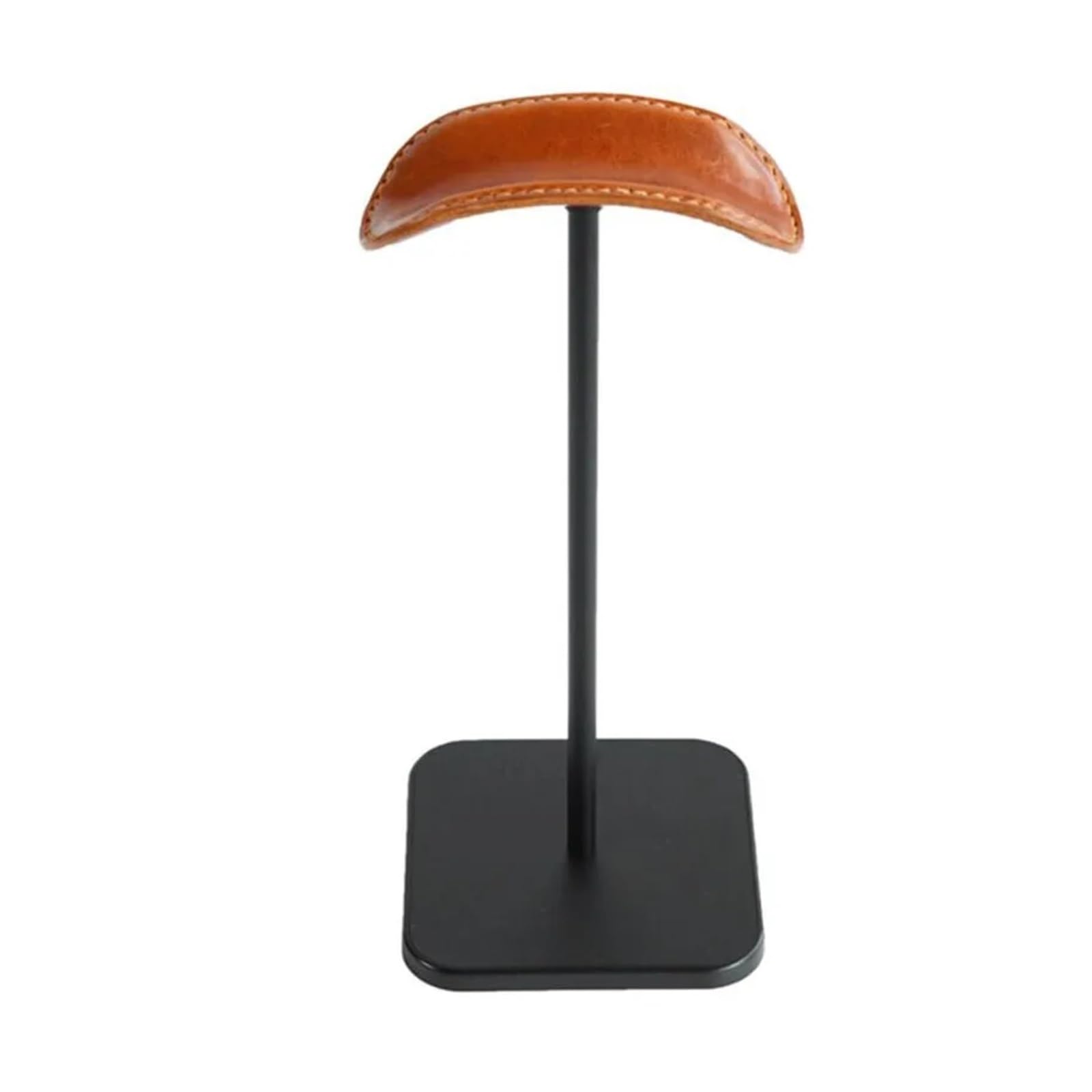 Supporto for cuffie in metallo rivestito in pelle cucito a mano con supporto for auricolari in stile vintage retrò Efficienza
