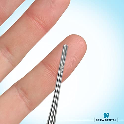 Dexa Dental Elevators Instruments Osteotome Periotome Luxating Elevator Apical Molt Oral Implant, Surgical Root Extraction Spreading - 5 Pcs #TOP5