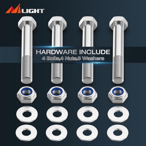 Nilight 2.5" Leveling Kit for Chevy Avalanche Silverado Suburban 1500 Tahoe Sierra Yukon XL1500 2007 2008 2009 2010 2011 2012 2013 2014 2015 2016 2017 2018 2019 2020 2021 2022 2023 by Nilight - Image 3