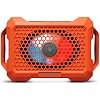 ECOXGEAR Defender: Outdoor Portable Bluetooth Speaker, 121dB Massive Sound, Waterproof and Drop Proof, with LED Party Lights, Pair up to 100, 25+ Hours Playtime (Blaze Orange)