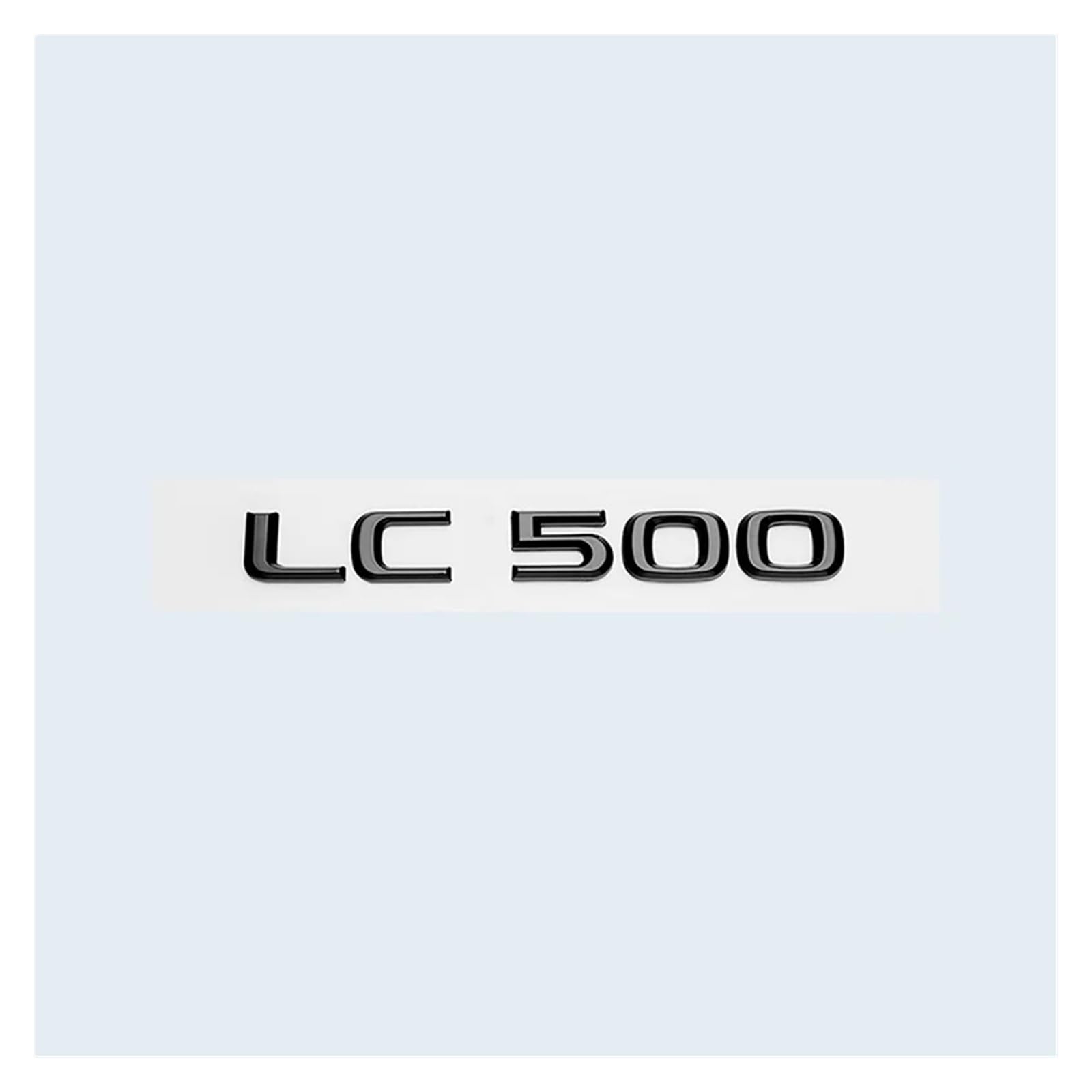 Amazon.co.jp: yzw6688 光沢のある黒 3D ABS 文字番号 CT200h LC500