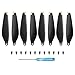 ELBFAE 8/16 PCS Propeller Drone Blade Light Weight Quick Release Props Blade Screw Wing for DJI Mini 3 Drone Accessories (Color : 8pcs Gold)