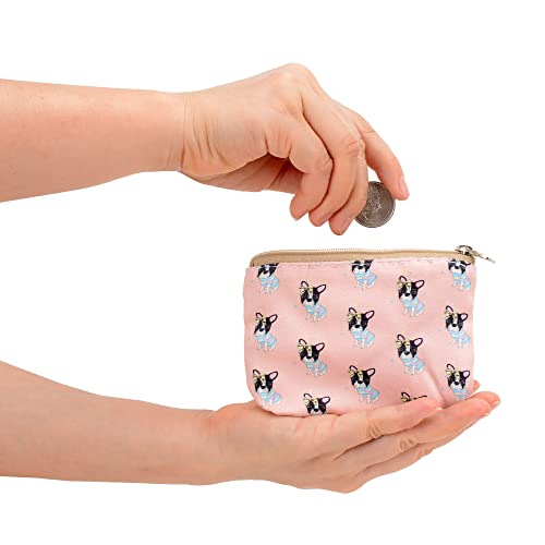 Allitic Small Coin Purse Women Change Purse Pouch Cute Canvas Coin Wallet Bag With Zipper For Girls #TOP5