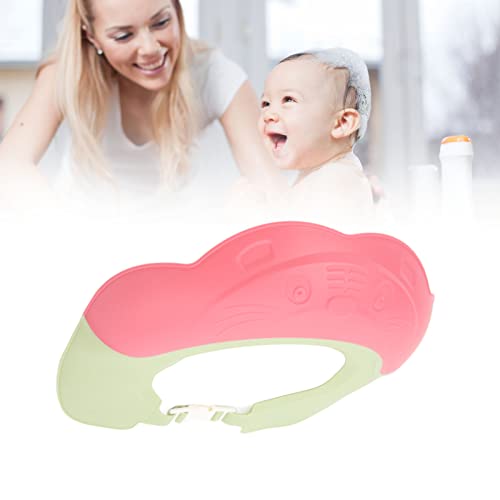 Protetor para Lavar Cabelo para Crianças, Protetor para Banho de bebê à Prova D'água Silicone Elást