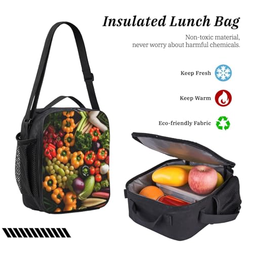 Sac à dos compartimenté avec sac à déjeuner intégré et trousse à crayons