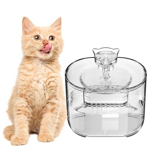 Fuente de agua automática para gatos y perros 2.2L miniatura 1