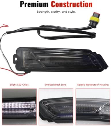 LUXEMOTO LED Front Fender Lights for Can-Am Spyder F3 RT 2013-2018 - 3