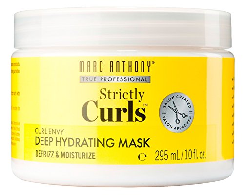 Marc Anthony Strictly Curls Deep Hydrating Mask 10 Ounce Jar (295ml) (3 Pack)