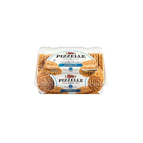 Authentic Italian Waffle Cookie Pizzelle, Vanilla, 16oz