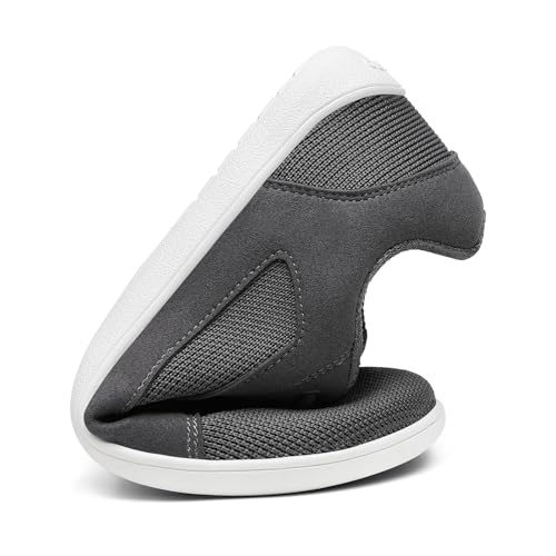 Miniatura 5 de Saguaro Barefoot Zapatillas Luck - Calzado De Trail Descalzo Flexibles Para Hombre Y Mujer Zapatillas Barefoot Casual Para Caminar Con Wide Tox Box Gris,Gr.41