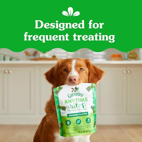 Greenies Anytime Bites Dog Treats, Original Flavor, Dog Training Treats, 10.3 oz. Bag - Image 4