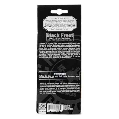 Chemical Guys, Hanging Air Fresheners, Variety 6 Pack, 3 Scents, for Cars - image 7