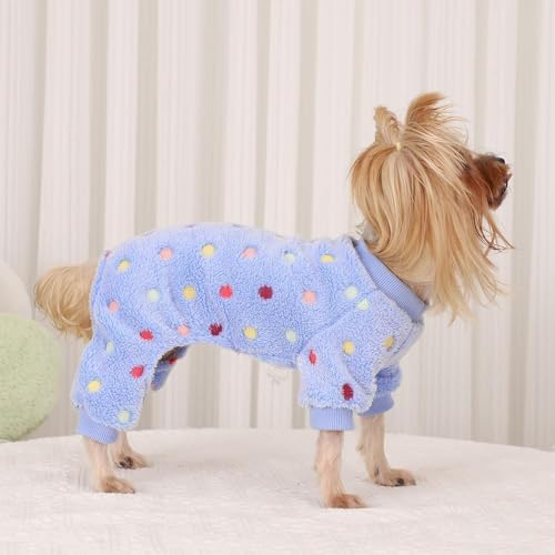 Pijama para cães tamanho XXX-PP, algodão elástico para cães de estimação, pijamas para cachorrinhos