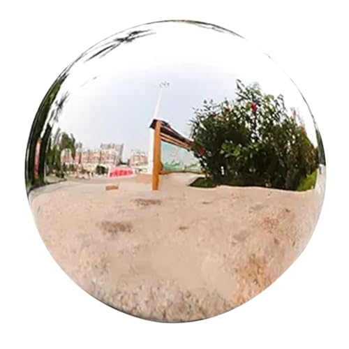 BESTonZON Gazing Globe Mirror Ball Shiny Reflective Garden Ball Decor for Outdoor Spaces for Enhancing Visual Interest Your Garden