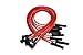 A-Team Performance HEI Distributor 65K Red Cap, Silicone Spark Plug Wires Set Red and Pigtail Harness Kit Compatible with AMC Jeep 1967-90 290 304 343 360 390 401