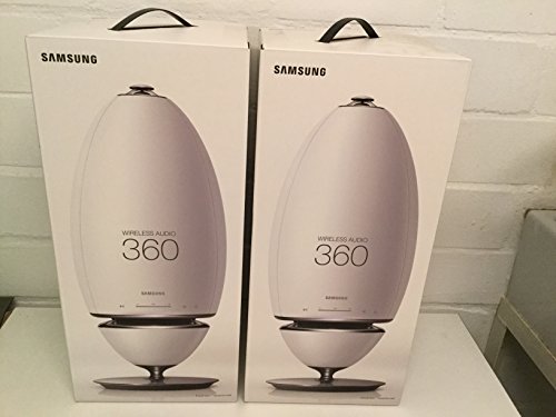 Samsung WAM7501 Lautsprecher - Lautsprecher (Universal, Tischplatte/Bücherregal, 2,5 cm, weiß, kabellos, Bluetooth)