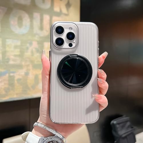 Coque magnétique iPhone 16 Pro avec chargement sans fil et anneau de support