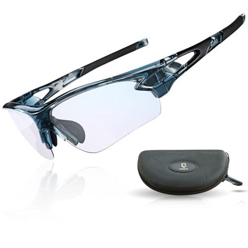 LEGERY Fahrradbrille Sportbrille Selbsttönend Photochromatisch Sonnebrille...