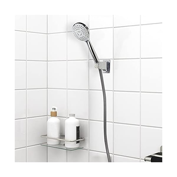 Duschkopf Mit Schlauch, Duschkopfset Brausekopf mit Schlauch Hochdruck Handbrause mit 3 Gängen einstellbar, 1.8M… – Bild 7
