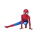 GUOHANG Spiderman Kostüm Kinder Erwachsene 3D Anime Spiderman Anzug Strumpfhose Bühnenleistung Homecoming Kostüm Halloween Carnival Cosplay Degen Guise Party Anzug,Style 1,140~150CM