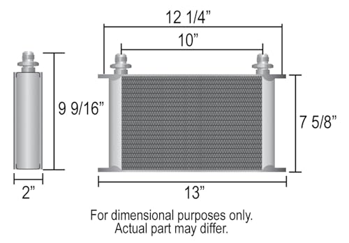 Derale 52510 25 Row Core Stacked Plate Cooler Kit by Derale - Used condition - Image 2