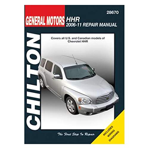Chilton Repair Manual for Chevrolet HHR (2006-2011)