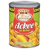 Royal Montego Ackee in Brine, Authentic Jamaican Ackee Fruit, Premium Caribbean Grocery, Traditional Cooking Ingredient, 19 oz