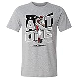 500 LEVEL Tejay Antone Shirt (Cotton, Medium, Heather Gray) - Tejay Antone Player Map WHT