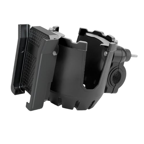Mathtoxyz - Soporte para tazas de motocicleta, soporte para bebidas de motocicleta, soporte antirrobo, soporte para bebidas Mathtoxyz