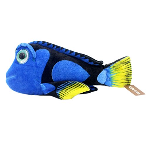 JESONN Realistic Stuffed Marine Animals Toys Fish Plush Lifelike Dolls (Paracanthurus Hepatus)