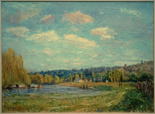 Peinture d'art d'affiche Sisley pour mur vide 60x90cm