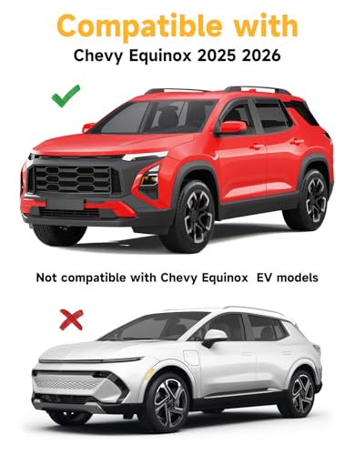 Image of Window Visors Rain Guards for Chevy(Chevrolet) Equinox 2025 2026