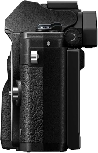 Fotocamera Olympus OM-D E-M10 Mark IV con sistema Micro Quattro Terzi Olympus, sensore da 20 MP, mirino elettronico, video 4K, Wi-Fi, nero, incl. M.Zuiko Digital ED 14-42mm F3.5-5.6 EZ Pancake nero - 7