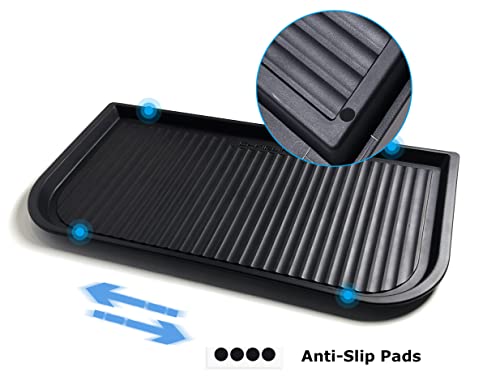 Chairlin Space-Saving Extra Large Shoe Tray, Easy Clean Indoor And Outdoor Use All Season Boot Tray For Entryway, Corridor, Kitchen, Trunk, Mudroom (2) #TOP7