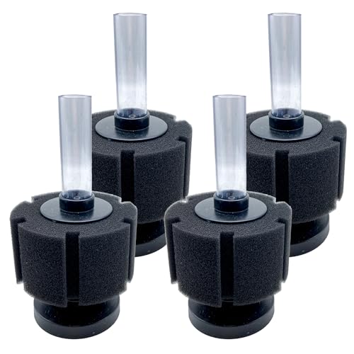 RedBeryl スポンジフィルター 水槽 投げ込み式 ろ過装置 (本体4個, RB2810)