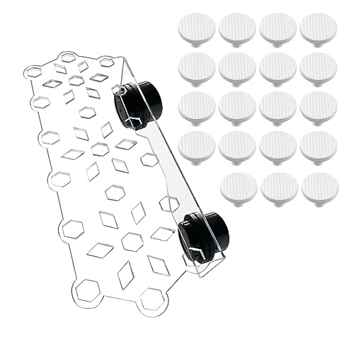 Aquarium Choice Coral Plug Holder - Magnetic Coral Frag Rack (19 Frag Plugs)