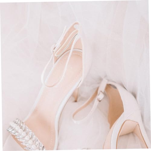 Frcolor 4F177B4YGEL82033XRYC9PR4 16Pcs Pads Stickers Prevention Clear Boob Tape Anti Heel Sticker Non Shoe Pads Woman Shoes Heels Heel Protectors Silicone Heel Tape Spiral Heels Carpet Miss Grasp thumb #4