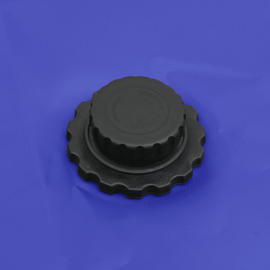 Faltbarer Wasserbehälter 1000 L mit Wasserhahn PVC für Garten Bewässerung Camping Outdoor Nutzung flexible Wasserkanister