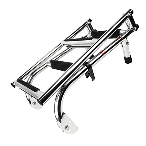Escalera para piscina telescópica 2+1 pasos plegable